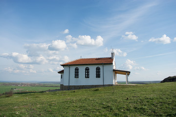 Restored Church George the Victorious - V-VI century, old temple built to the ruins of the fortress Rusokastro