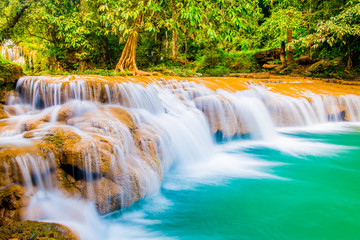 Tansawan waterfall in Doi Phu Nang national park