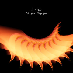 Bright vector background. Wavy lines, elements for design. Vector elements for presentations, brochures, annual reports. Eps10