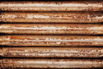 Rusty old vintage metal background texture