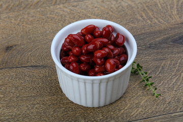 Red canned kidney beans