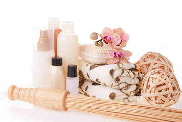 Spa still life. Body care concept.