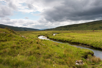 Small river in Scottish Highlands