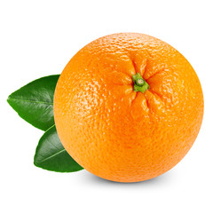 orange fruit isolated
