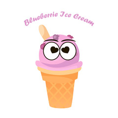 illustration of ice cream