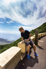 Naklejka premium Windige Aussicht auf Teneriffa