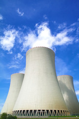 
Nuclear power plant in Czech Republic Europe

