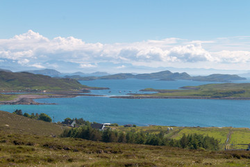 Fototapeta na wymiar sea ​​view in Scotland