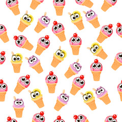 illustration of ice cream