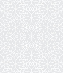 Fototapeta premium Abstract geometric subtle deco art pillow star pattern