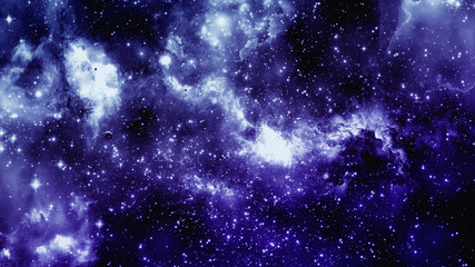 Fototapeta na wymiar Nebula and galaxy./ Universe filled with stars. 