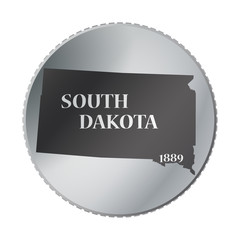 South Dakota State Coin