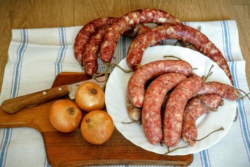 Колбаса домашнего приготовления