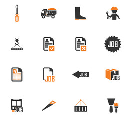 Job icons set