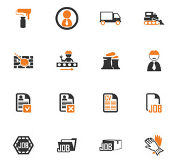 Job icons set