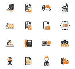 Job icons set