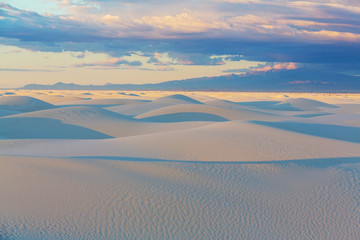 White sands