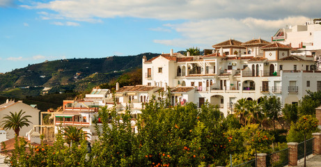 Fototapeta na wymiar Frigiliana Village in Malaga, Spain