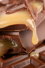 Chocolate with cream