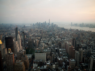 Fototapeta na wymiar Manhattan From Above