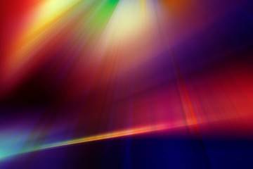 Abstract background in red, blue, purple, pink, green, yellow and orange colors