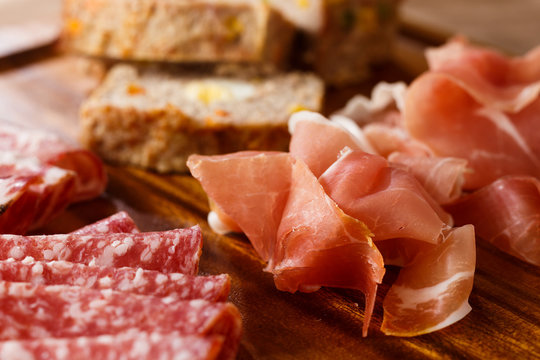 生ハムの盛り合わせ