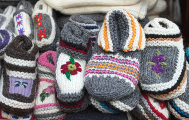 socks wool   hand made