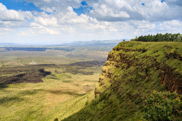 Beautiful landscape of Menengai Crater, Nakuru, Kenya © malajscy