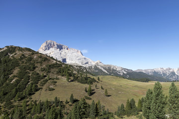 Fototapeta premium Plaetzwiese, Suedtirol