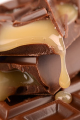 Chocolate with cream
