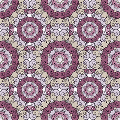 Vector seamless floral pattern