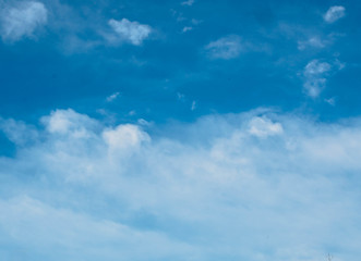 Fototapeta premium bright light blue sky background , blurred background