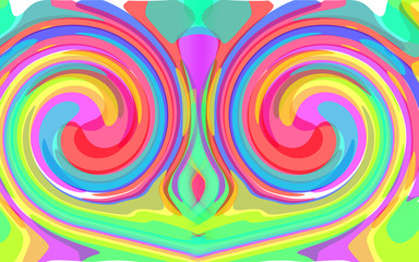 Colorful Liquid ink background, Modern style trends