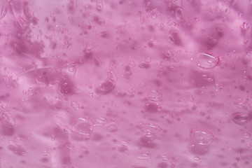 gel bubbles background and texture.