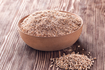 bran of wheat