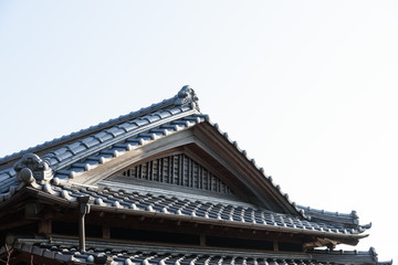 Obraz premium 日本瓦屋根