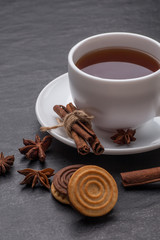 white tea cup a