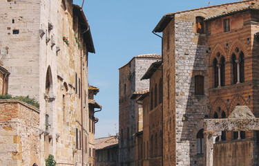 Fototapeta na wymiar Antico centro storico del centro Italia