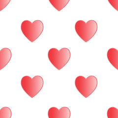 seamless pattern with heart