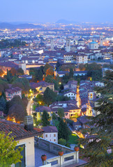 Obraz premium Upper town of Bergamo