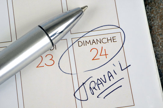 Travail du dimanche 