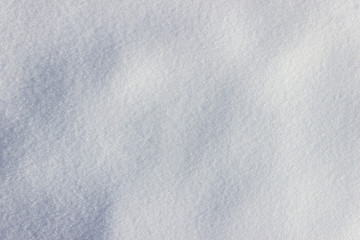 Immaculate snow background. White texture