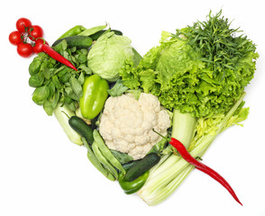 Heart of vegetables
