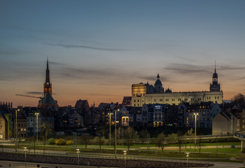 Naklejka premium Szczecin old town