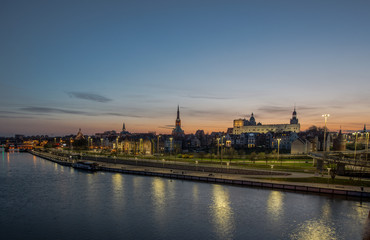Obraz na płótnie Canvas Szczecin waterfront