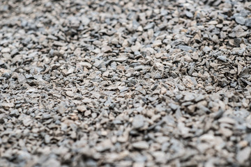 Construction gravel stone
