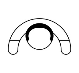 human silhouette isolated icon vector illustration design