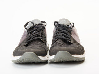 Modern sneakers  on a white background..