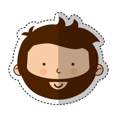 jesuschrist avatar character icon vector illustration design