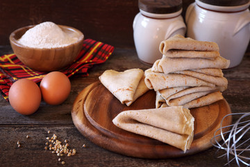 Breton buckwheat battercake